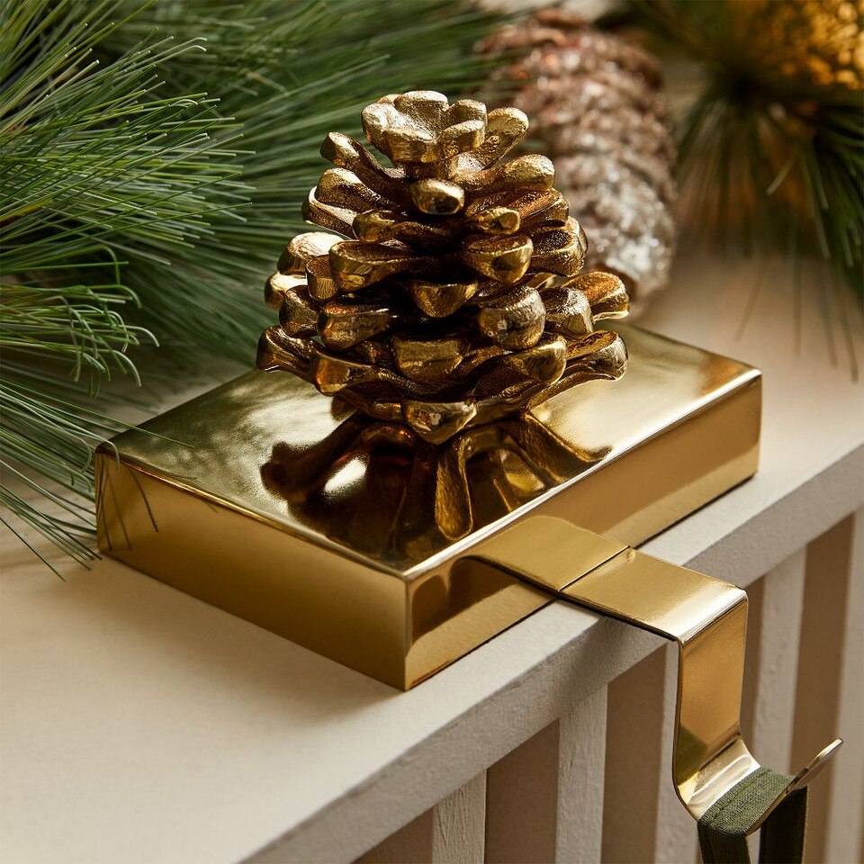 Pine Cone Stocking Holders West Elm UK